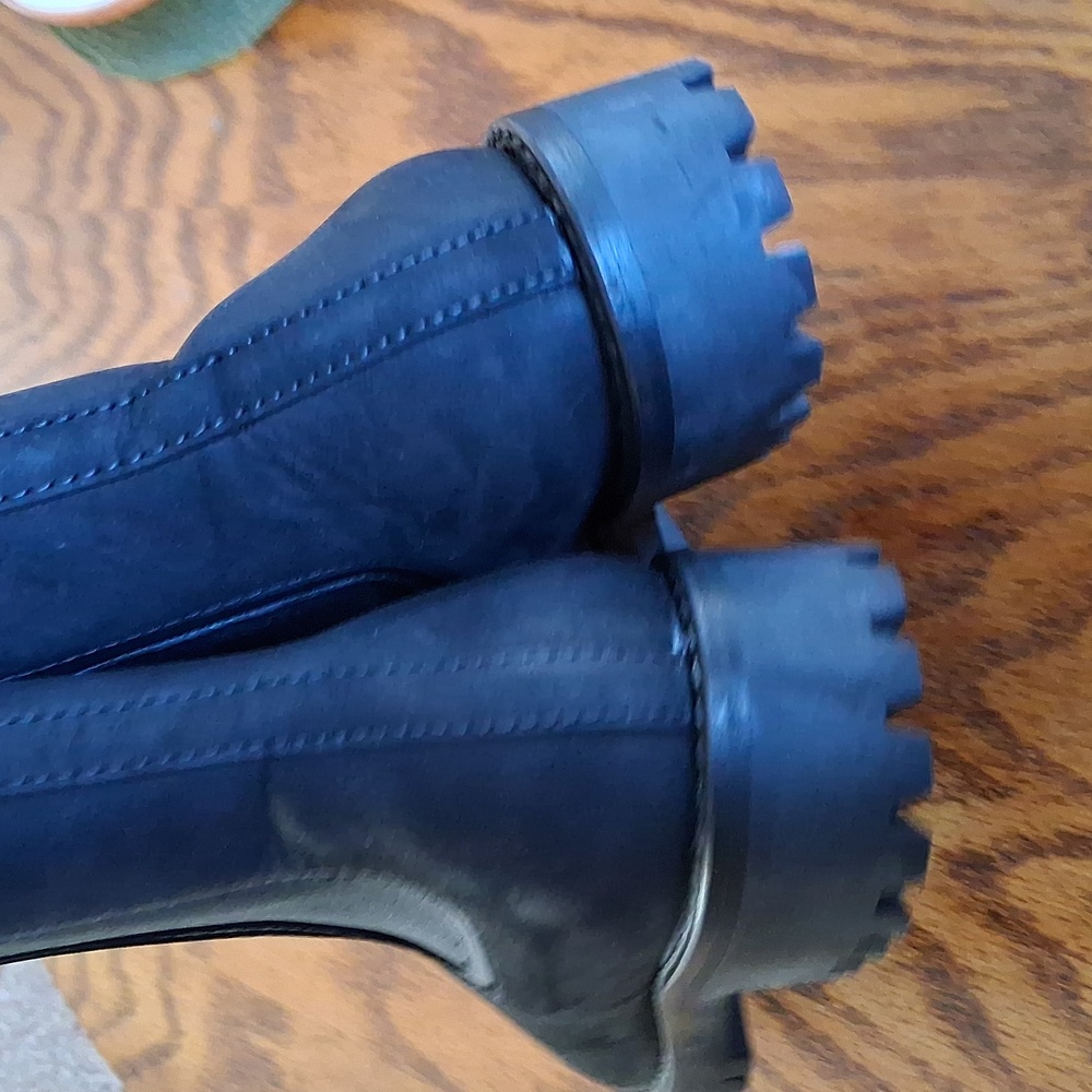 Thursday Boot Company Black Leather Legend Chelsea Boots Size 8 - Picture 4 of 10